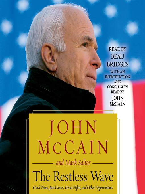 Title details for The Restless Wave by John McCain - Wait list